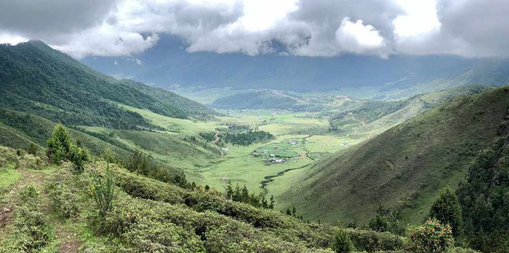 valles de bhutan itinerario